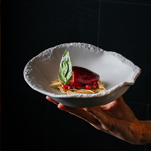Dessert surprenant pour une demande en mariage insolite au restaurant Dans le Noir ?